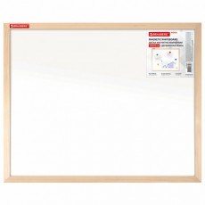 Доска магнитно-маркерная 50х70 см, деревянная рамка, BRAUBERG Wood, 238795