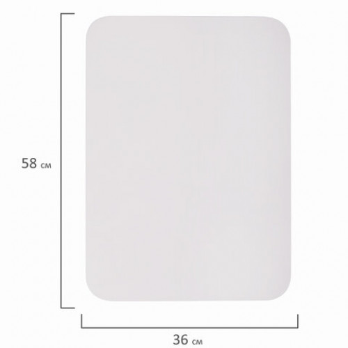 Доска на холодильник магнитно-маркерная 58х36 см с маркером, магнитом и салфеткой, BRAUBERG, 237848