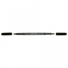 Маркер двусторонний для CD/DVD/BD ЧЕРНЫЙ CENTROPEN, 0,6 мм/2,5 мм, 3616, ш/к 27693, 636160112