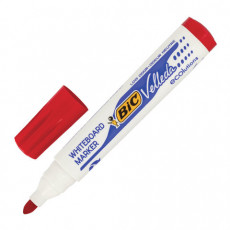 Маркер стираемый для белой доски КРАСНЫЙ, BIC Velleda, 1,4-5 мм, эргономичный корпус, 904939 Маркер стираемый для белой доски КРАСНЫЙ, BIC Velleda, 1,4-5 мм, эргономичный корпус, 904939