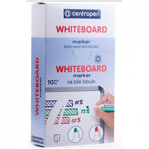 Маркер стираемый для белой доски ФИОЛЕТОВЫЙ CENTROPEN Dry-Wipe, круглый наконечник, 2,5 мм, 8559, 5 8559 0105