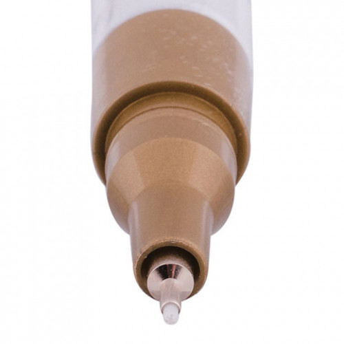 Маркер-краска лаковый MUNHWA Extra Fine Paint Marker, ЗОЛОТОЙ, 1 мм, нитро-основа, EFPM-07
