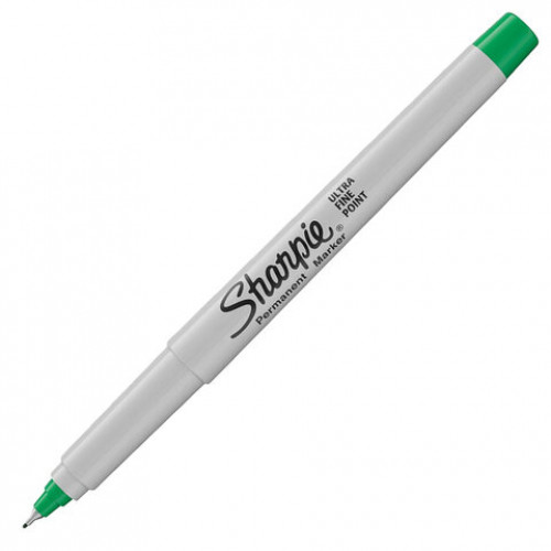 Маркеры перманентные SHARPIE (США) НАБОР 4 ЦВЕТА, Ultra Fine, игольчатый наконечник, 0,5 мм, 1985879