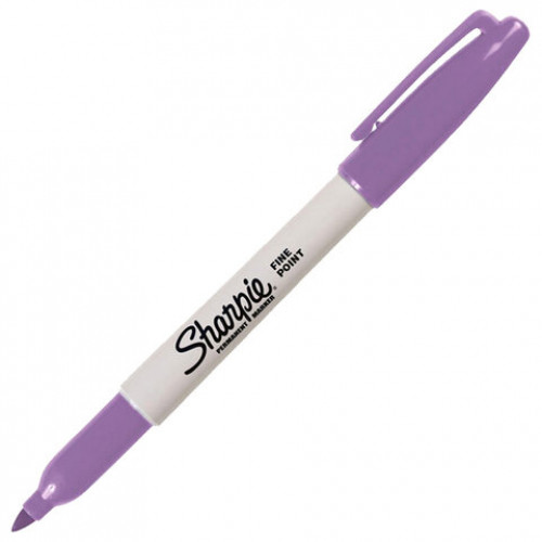 Маркер перманентный SHARPIE (США) ЕЖЕВИЧНЫЙ, Fine, круглый наконечник, 1 мм, 2025039