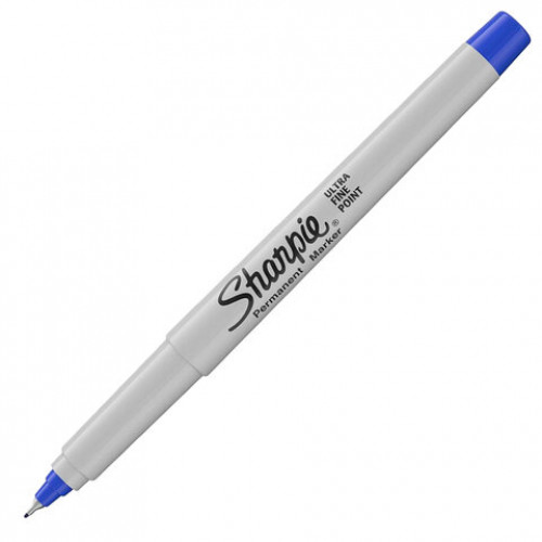 Маркеры перманентные SHARPIE (США) НАБОР 4 ЦВЕТА, Ultra Fine, игольчатый наконечник, 0,5 мм, 1985879