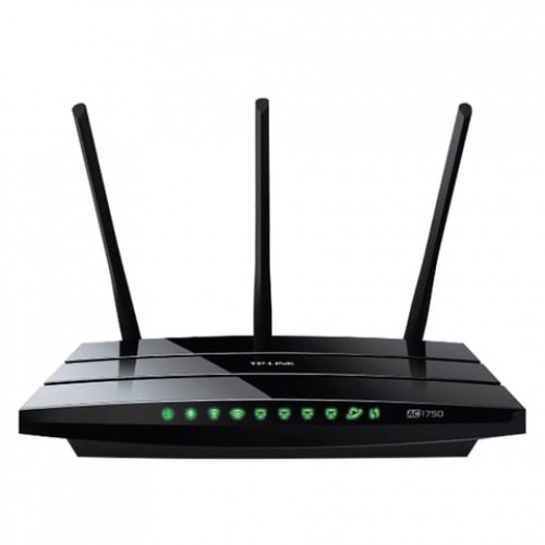 Маршрутизатор TP-LINK Archer C7, 5x1 Гбит, 2хUSB 2.0, WI-FI 2,4+5 ГГц 802.11aс 600+1300 Мбит