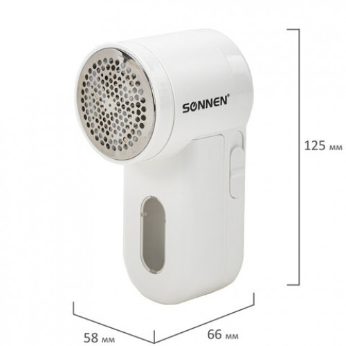 Машинка для удаления катышков с широкой рабочей поверхностью миниклинер SONNEN FS-9988, 455466