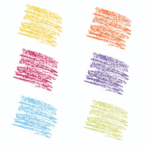 Мел цветной JOVI (Испания), набор 20 шт., для рисования на асфальте, круглый, пластиковое ведро, 1130