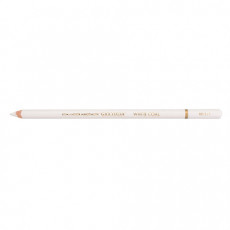 Карандаш угольный KOH-I-NOOR, 1 шт., Gioconda EXTRA, белый, HB, 8812003003KS