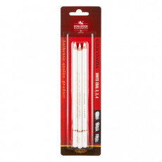 Набор угольных карандашей KOH-I-NOOR, 3шт., Gioconda EXTRA, белые, B-H, блистер, 8812003002BL Набор угольных карандашей KOH-I-NOOR, 3шт., Gioconda EXTRA, белые, B-H, блистер, 8812003002BL