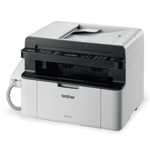 МФУ лазерное BROTHER MFC-1815R (принтер, копир, сканер, факс), А4, 20 стр./мин, 10000 стр./мес., АПД (б/к USB), MFC1815R1