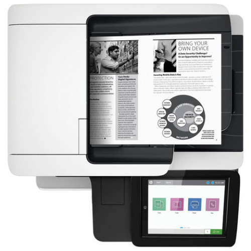 МФУ лазерное HP LaserJet Enterprise M528dn 3 в 1, А4, 42 стр/мин, 150000 стр/мес, ДУПЛЕКС, АПД, сетевая карта, 1PV64A