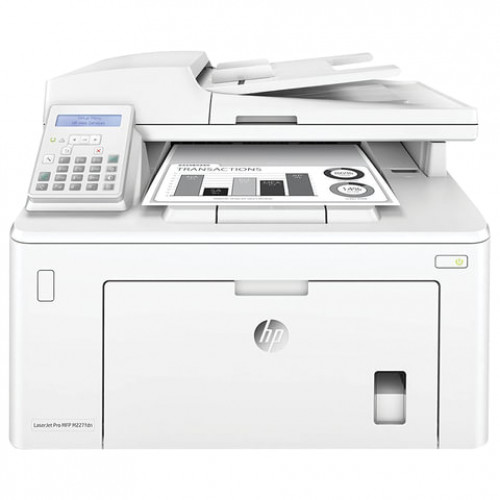 МФУ лазерное HP LaserJet Pro M227fdn (принтер, сканер, копир, факс), А4, 28 стр./мин., 30000 стр./мес., ДУПЛЕКС, сетевая карта, G3Q79A
