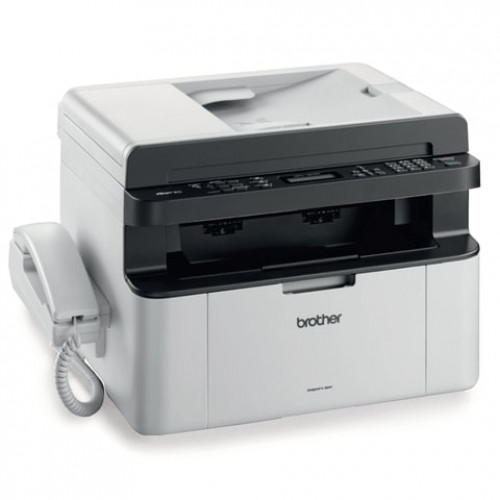 МФУ лазерное BROTHER MFC-1815R (принтер, копир, сканер, факс), А4, 20 стр./мин, 10000 стр./мес., АПД (б/к USB), MFC1815R1