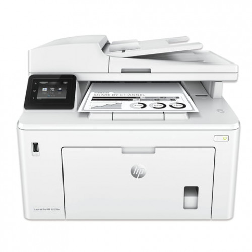 МФУ лазерное HP LaserJet Pro M227fdw (принтер, копир, сканер, факс), А4, 28 стр./мин, 30000 стр./мес., ДУПЛЕКС, АПД, Wi-Fi, с/к, G3Q75A
