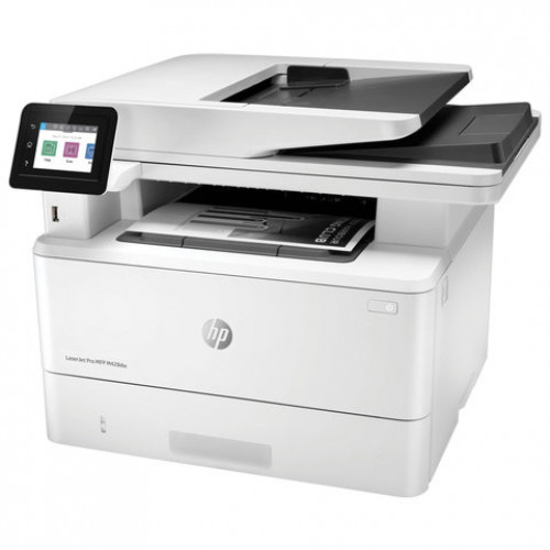 МФУ лазерное HP LaserJet Pro M428dw 3 в 1, А4 38 стр/мин, 80000 стр/мес, ДУПЛЕКС, АПД, Wi-Fi, сетевая карта, W1A31A