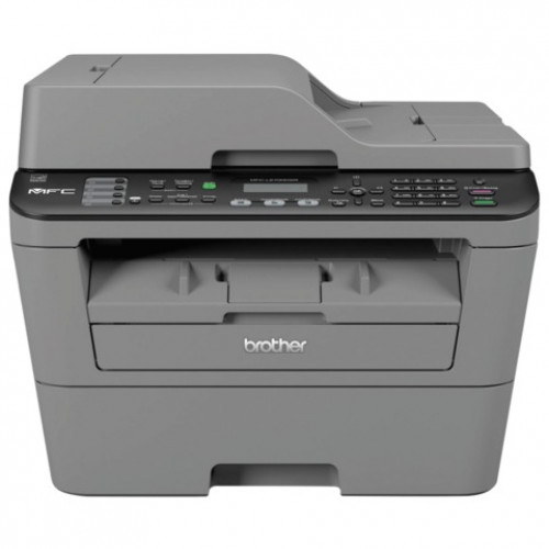 МФУ лазерное BROTHER MFC-L2700DNR 4 в 1, A4, 24 страницы/минуту, ДУПЛЕКС, АПД, сетевая карта, MFCL2700DNR1