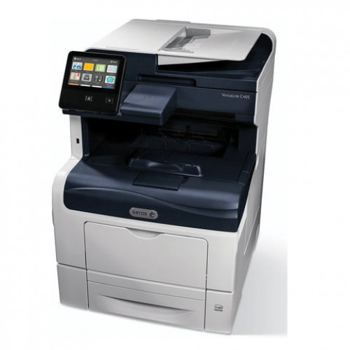 МФУ лазерное ЦВЕТНОЕ XEROX VersaLink C405DN (принтер, сканер, копир, факс), А4, 35 стр./мин., 80000 стр./мес., ДУПЛЕКС, АПД, с/к, VLC405DN