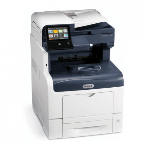 МФУ лазерное ЦВЕТНОЕ XEROX VersaLink C405DN (принтер, сканер, копир, факс), А4, 35 стр./мин., 80000 стр./мес., ДУПЛЕКС, АПД, с/к, VLC405DN