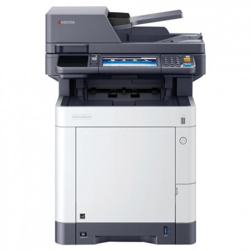 МФУ лазерное ЦВЕТНОЕ KYOCERA ECOSYS M6230cidn 3 в 1, А4, 30 страниц/мин, ДУПЛЕКС, АПД, сетевая карта, 1102TY3NL1