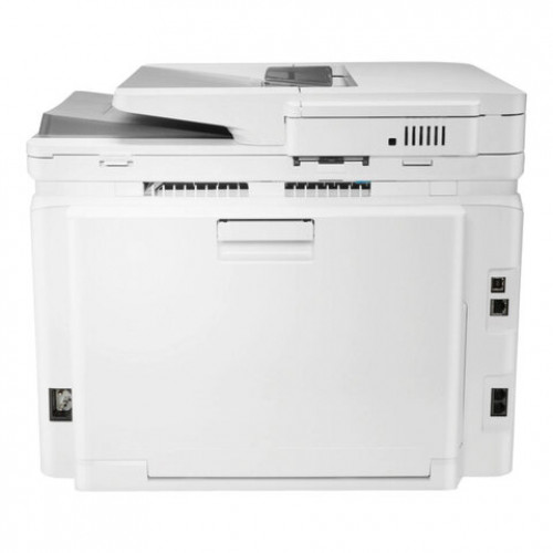 МФУ лазерное ЦВЕТНОЕ HP Color LaserJet Pro M283fdn 4 в 1, 21 стр./мин, 40000 стр./месяц, ДУПЛЕКС, АПД, Wi-Fi, сетевая карта, 7KW74A