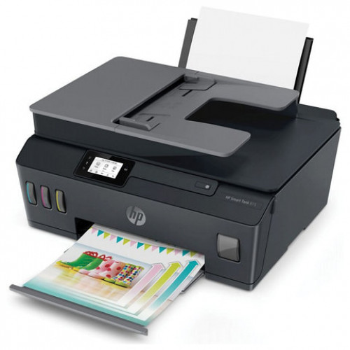 МФУ струйное HP Smart Tank 615 4 в 1, А4, 11 стр/мин, Wi-Fi, АПД, Bluetooth, сетевая карта, СНПЧ, Y0F71A