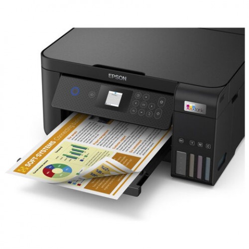 МФУ струйное EPSON L4260 3 в 1, А4, 33 стр./мин, 5760x1440, ЖК-дисплей, Wi-Fi, СНПЧ, C11CJ63513