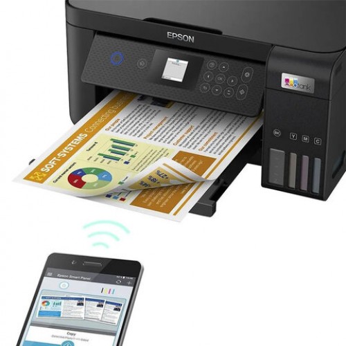 МФУ струйное EPSON L4260 3 в 1, А4, 33 стр./мин, 5760x1440, ЖК-дисплей, Wi-Fi, СНПЧ, C11CJ63513