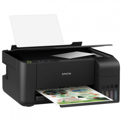 МФУ струйное EPSON L3100 3 в 1, А4, 33 стр./мин, 5760x1440, с СНПЧ, C11CG88401