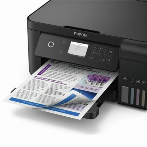 МФУ струйное EPSON L6160 3 в 1, А4, 33 стр./мин (ч/б), 20 стр./мин (цвет.), ДУПЛЕКС, сетевая карта, C11CG21404