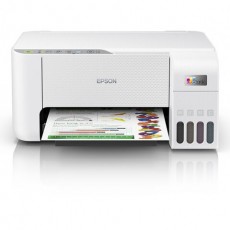 МФУ струйное EPSON L3256 3 в 1, А4, 33 стр./мин, 5760x1440, Wi-Fi, СНПЧ, белый корпус, C11CJ67524