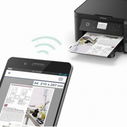 МФУ струйное EPSON L6160 3 в 1, А4, 33 стр./мин (ч/б), 20 стр./мин (цвет.), ДУПЛЕКС, сетевая карта, C11CG21404