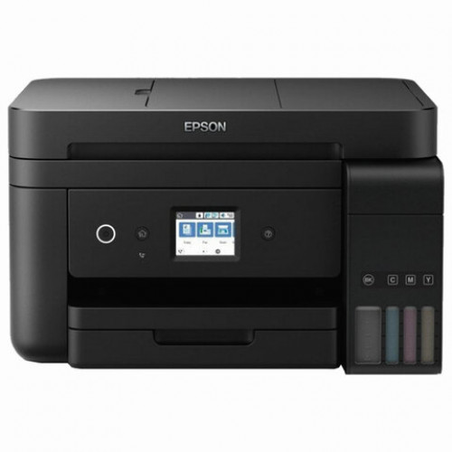 МФУ струйное EPSON L6190 4 в 1, А4, 33 стр./мин (ч/б), 20 стр./мин (цвет.), ДУПЛЕКС, АПД, сетевая карта, C11CG19404