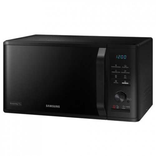 Микроволновая печь SAMSUNG MG23K3515AK/BW, объем 23 л, мощность 800 Вт, электронное управление