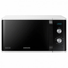 Микроволновая печь SAMSUNG MG23K3614AW/BW, объем 23 л, мощность 800 Вт, механическое управление, гриль, белая Микроволновая печь SAMSUNG MG23K3614AW/BW, объем 23 л, мощность 800 Вт, механическое управление, гриль, белая