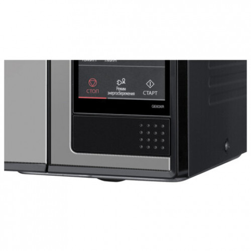 Микроволновая печь SAMSUNG GE83XR/BWT, объем 23л, мощность 800Вт, гриль, электронное управл.,черная