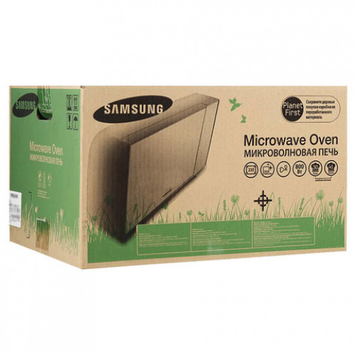 Микроволновая печь SAMSUNG ME83XR/BWT, объем 23 л, мощность 800 Вт, сенсорное управление, черная