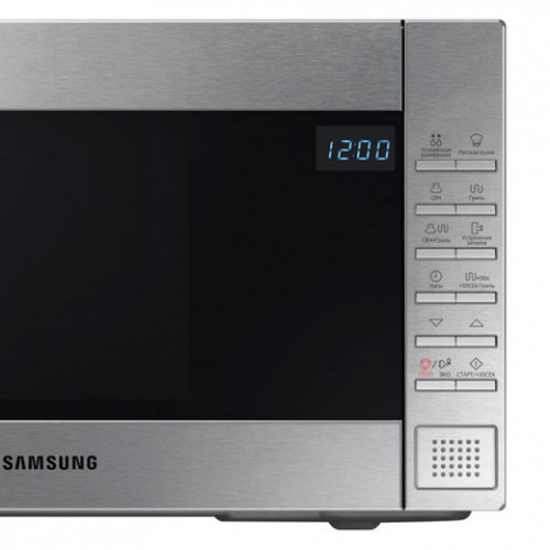 Микроволновая печь SAMSUNG GE88SUT/BW, объем 23 л, мощность 800 Вт, электронное управление, гриль, серебристая