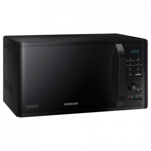 Микроволновая печь SAMSUNG MG23K3515AK/BW, объем 23 л, мощность 800 Вт, электронное управление