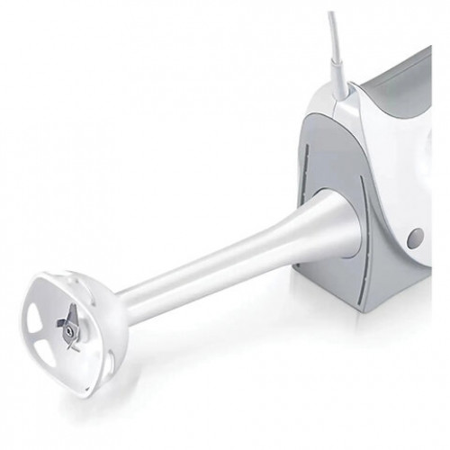Миксер BOSCH MFQ 3540, 450Вт, 5 скоростей, 2 венчика, 2 крюка для теста, стакан, белы, MFQ3540