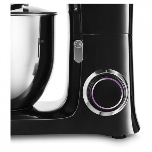 Миксер планетарный KITFORT КТ-3080, 1400 Вт, 6 скоростей, 3 насадки, чаша 7 л, черный