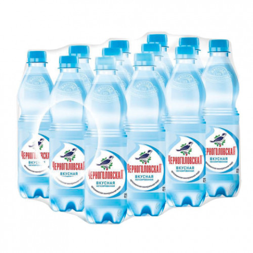 Вода негазированная минеральная ЧЕРНОГОЛОВСКАЯ, 0,5 л, пластиковая бутылка