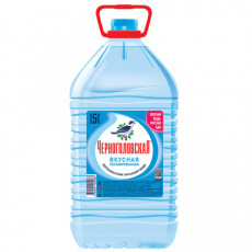 Вода негазированная питьевая ЧЕРНОГОЛОВСКАЯ, 5 л, пластиковая бутылка