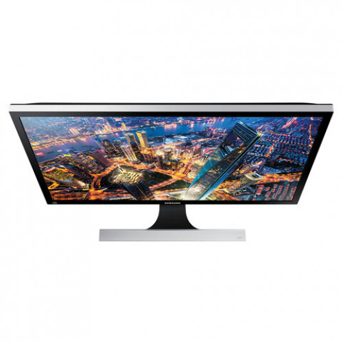 Монитор SAMSUNG U28E590D 28 (71,1 см), 3840x2160, 16:9, TN, 1ms, 370cd, HDMI, DP, черный, LU28E590DS/RU