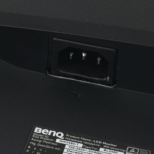 Монитор BENQ BL2480 23,8 (60 см), 1920x1080, 16:9, IPS, 5 ms, 250 cd, VGA, HDMI, DP, черный, 9H.LH1LA.***