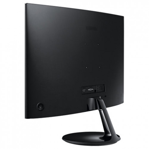 Монитор SAMSUNG C24F390FHI 23.5 (59.8 см), 1920x1080, 16:9, VA, 4 ms, 250 cd, HDMI, VGA, черный, LC24F390FHIXRU