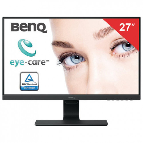 Монитор BENQ GW2780 27 (69см), 1920x1080, 16:9, IPS, 5ms, 250cd, VGA, DP, HDMI, черный, 9H.LGELB.CBE