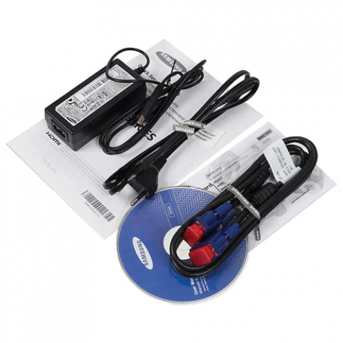 Монитор SAMSUNG S24D300H, 24 (61 см), 1920x1080, 16:9, TN, 2 мс, 250 cd, VGA, HDMI, черный, LS24D300HSI/RU