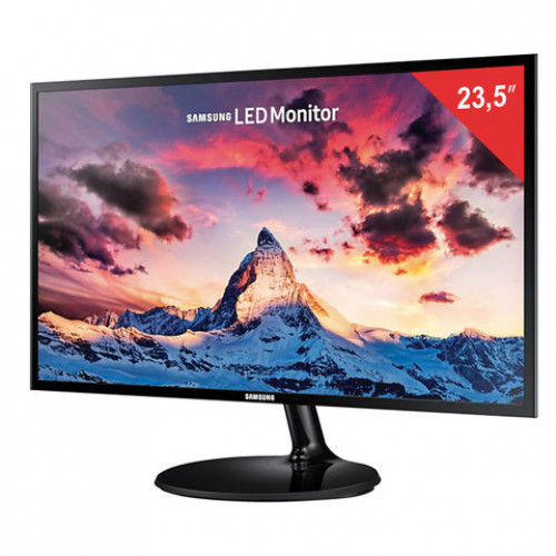 Монитор SAMSUNG S24F350FHI 23,5 (60 см), 1920x1080, 16:9, PLS, 4 ms, 250 cd, VGA, HDMI, черный, LS24F350FHIXCI