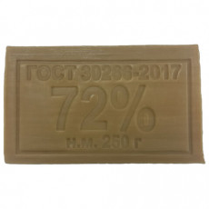 Мыло хозяйственное 72% 250г (Меридиан), без упаковки, МИНПРОМТОРГ ш/к транспортной у Мыло хозяйственное 72% 250г (Меридиан), без упаковки, МИНПРОМТОРГ ш/к транспортной у